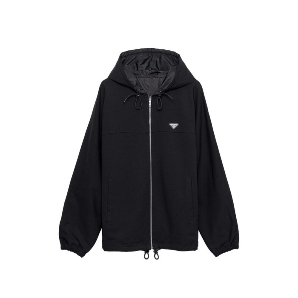 Prada Black Sweaters & Knitwear - Hoodies Men